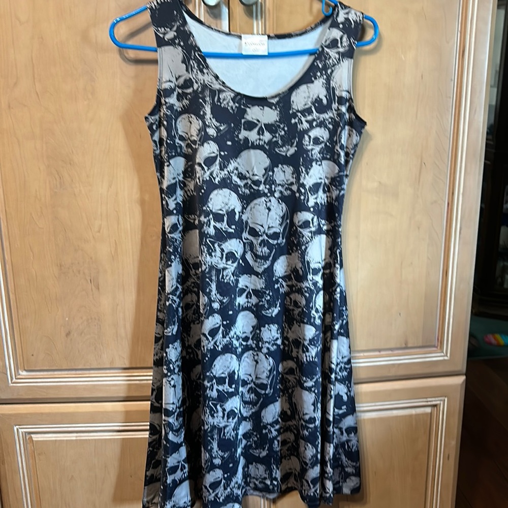 Cow cow skull dress